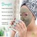 Clearly CLAY Deep Pore Cleansing Facial Mask | 100% Pure French Green Clay for Acne & Blackheads | Anti-Aging Skin Softening | Bulk 8 Oz - Buy Online on GoSupps.com