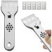 Blade Hob Scraper - Blade Glass Scraper - Stainless Steel Blade Scratches for Induction Hobs Glass Ceramic Hob Oven Huajuan - Buy Online on GoSupps.com