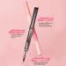 Thin Eyebrow Pencil - 2 Fork Tip Liquid Eyebrow Pencil Sweatproof Realistic Make up Pen Eye-Catching Eye Makeup for Women Teens Party Hersil 03# - Buy Online on GoSupps.com