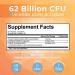 MaryRuth's Probiotic Turmeric + Extra GI - 62 Billion CFU - Organic Turmeric Complex with Probiotics - Digestion Support - Vegan - 60 ct - Buy Online on GoSupps.com