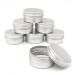 Pavewood 75x 15Ml Aluminium Tin Make Up Candle Pots Capacity Empty Big Cosmetic/Candle//Hair Product - Buy Online on GoSupps.com