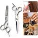 Professional Hairdressing Barber Scissors Set BEEXY 6" Teeth Thinning Cutting Scissors & Hair Cutting Scissors Shears for Barber Salon for Women Kids Men - Buy Online on GoSupps.com