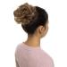 Buy Tess Hair Part Dutt Brown Mix Hair Tie for Wavy Updos | 30g Ombre Light Brown/Medium Blonde Hair Extensions for Women - Buy Online on GoSupps.com