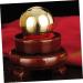 Gleavi 6 StK Gymnasikball Portable Brass Fitness Massage Balls for Hand & Body Ideal for Sports & Relaxation - Buy Online on GoSupps.com