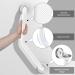 16 Inch Angled Grab Bar 4 Pack ZUEXT White Bathroom Grab Bar Handle w/Anti-Slip Knurled Grip Stainless Steel Bath Balance Bar 1.25" Diameter Safety Hand Rail Support Handicap Injury Elderly Senior - Buy Online on GoSupps.com