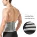 XL Lumbar Support - Breathable & Removable Back Support for Lower Back Pain Relief (Gray) | International Shipping - Buy Online on GoSupps.com