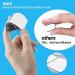 28PCS TENS Unit Replacement Pads - Premium Reusable Electrode Pads for Muscle Stimulator - 8 Large 2x4, 16 Medium 2x2, 4 Round 2.75 - Buy Online on GoSupps.com