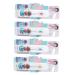 Children's toothbrush cartoon astronaut toothbrush soft bristles individually packed for toddlers boys and girls children's toothbrush blue