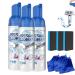 Drain Cleaner Get out Foaming Drain Cleaner Sink Foam Drain Cleaner Drain Foam Cleaner Powerful Sink and Drain Cleaner Foam Clog Remover for Kitchen Drain Tubs (3PCS)