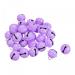uxcell Jingle Bells, 22mm 30pcs Craft Bells for DIY Holiday Decoration, Musical Party, Home, Festival, Wedding, Purple