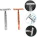 Beavorty 4-Piece Bald Head & Beard Razor Set - Double-Sided Manual Shaver for Men | Perfect Gift Box - Buy Online on GoSupps.com