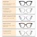 Shop Dollger Blue Light Filter Glasses - TR90 Cat Eye Frames for Men & Women | UV Protection & Anti-Dizziness - Buy Online on GoSupps.com