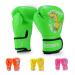 Redipo Kids Boxing Gloves for Boys and Girls, Youth Boxing Training Gloves for Kids 3-15, 4&6OZ Punching Bag Kickboxing Thai Mitts MMA Training Sparring Gloves Green 4OZ
