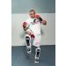 Title Gel Elite Pro Shin & Instep Guards - Black/White - Regular Size - Buy Online on GoSupps.com