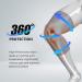 Medical Grade Professional Knee Brace Compression Sleeve | Men Women | N2/Dark Grey 3XL - Buy Online on GoSupps.com