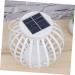 Outdoor Garden Lights LED Night Light Bulbs Outdoor Lantern Solar Deck Lights Solar Landscape Spotlights Garden Lights Solar Powered Lawn Lamp Solar Light Decorative Night Lights (White ) - Buy Online on GoSupps.com