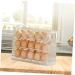 Egg Storage Box Egg Holder for Fridge Deviled Egg Holder with Lid Kitchen Egg Organizer Fresh Box 25.2X19.5CM As Shown - Buy Online on GoSupps.com
