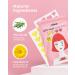 LitBear Acne Patch - Pink & Yellow Heart Shaped Hydrocolloid Pimple Cover (112 Patches) - Buy Online on GoSupps.com