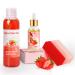 Yoni Wash & Oil Set for Women - pH Balance Odor Removal Moisturizing Feminine Care | Strawberry Scented Feminine Wash & Soap (1 Fl.Oz Oil 5.07 Fl.Oz Wash 5.29OZ Bar - Buy Online on GoSupps.com