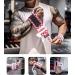 TAVIEW Wrist Wraps - Heavy Duty Thumb Loop for Weightlifting, Powerlifting & Cross Training - 18 Red & White - Men and Women's Gym Workout Accessories - Buy Online on GoSupps.com