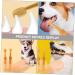 Didiseaon 1 Set Small Dog Toothbrush Pet Oral Toothbrush Dog Toothbrushes Toothpaste Puppy Toothbrush Set - Buy Online on GoSupps.com