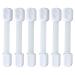 RENAISSANT 6 Pack-Child Safety Locks Baby Proof Cabinet Lock Adjustable Childproof Latches No Drilling Kids Proofing Safety Strap Latches for Cupboard, Drawer, Oven, Fridge, Toilet Seats