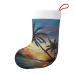 Ffexs Pier Lights New Year Christmas Socks Velvet Christmas Socks One Size Tropical Sunset Tropical Sunset Tropical Sunset