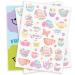 xo Fetti Tea Party Temporary Tattoos - 48 Glitter Styles | Partea Birthday Party Supplies - Buy Online on GoSupps.com