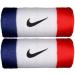 Nike Swoosh DOUBLEWIDE Wristbands - Habanero Red/Black | OSFM - Buy Online on GoSupps.com