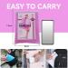Reusable Pink Rain Ponchos for Adults with Drawstring Hood - Waterproof EVA Rain Coats for Men and Women - Family Pack (2 Pack) - Buy Online on GoSupps.com