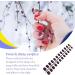 Dajidafu Short Nail Set French Style Scratch Resistant Press-on Fingernails Full Cover Removable for Trimble Manicure Stickers Type 3 - Buy Online on GoSupps.com