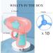 Colorful Flying Propeller Cat Toy Set with Launcher - Interactive Exercising and Training Discs for Hunting and Batting - Buy Online on GoSupps.com