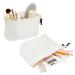 6-Piece White Cosmetic Bag Set with Zipper | Stylish & Functional Makeup Organizer for Travel - Buy Online on GoSupps.com