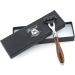 Haryali London Men's Pure Roose Wood Handle Shaving Razor - Designer Box Gift Set with 3 Different Heads: 5 Edge, Triple Edge, and DE Safety Head for Perfect Shave - Mach 3 Compatible - Buy Online on GoSupps.com