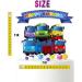 Tayo the Little Bus Cake Topper - Premium Party Decoration for Kids Birthday Vibrant & Detailed Design - Buy Online on GoSupps.com