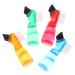 Homsfou 4 toothbrush prosthesis brush multifunction brushes Denture Denture Brush Mikroburste Household cleaner Minibursten for oral care brushes (1 Pack) Sorted color sorted