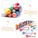 FRCOLOR 28 Pairs Headband Color Hair Tie Hair Ties for Girls Ponytail Holders Small Hair Ties Hair Knockers for Girls Girl Hair Ties Hair Ties with Balls Acrylic Bead Baby Little Girl - Buy Online on GoSupps.com