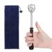 Back Scratcher Extendable, Telescoping Backscratchers for Adults Wooden Handle, Portable Backscratchers for Men Women with Carrying Bag 1