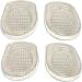 Buy 8 Pairs Silicone Shoe Pads - Comfort Heel Pads & Insoles for All-Day Support | International Shipping Available - Buy Online on GoSupps.com