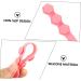 Ipetboom 10-Pack Adjustable Silicone Mask Hooks | Lanyard Earring Holders for Enhanced Face Protection - 14.7x1.9cm - Pink Buckle Pebbles - Buy Online on GoSupps.com