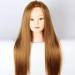 ZHONGJIUYUAN 61 cm Hairdressing Dummy with Clamp - Perfect for Hair Styling Practice | International Shipping Available - Buy Online on GoSupps.com