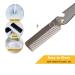 Stainless Steel Folding Comb - Pocket Comb for Men and Women - Black - Buy Online on GoSupps.com