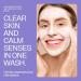 Lavender Pore Care & Oil Control Face Wash | AHA BHA & PHA | 120ml - Deep Cleanse & Refresh Your Skin - Buy Online on GoSupps.com