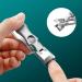 Nail Clippers Nail Clippers for Thick Nails Toenail Clippers Toe Nail Clippers for Thick Nails Sharp Curved Blade Fingernail Clippers Stainless Steel Splash Proof Manicure Tools with Nail File - Buy Online on GoSupps.com