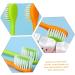 Frcolor 4-Piece Manual Carrot Toothbrush Set - Daily Oral Care Tools for Kids | Thorough Cleaning & Comfort - Buy Online on GoSupps.com