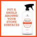 TriNova Granite Sealer Protector Gallon Refill - Made in USA | Best Stone Polish & Protectant | Easy Maintenance for Clean Countertop Surface - Buy Online on GoSupps.com