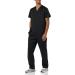 Amazon Essentials Men's V-Neck Scrub Top - Medium Black | Pockets Included - Buy Online on GoSupps.com