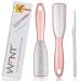 Wfnt corneal remover corneal file corneal scrap foot scraps can be used for foot care footfish can be used wet or dry (rose gold)