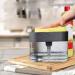 Dish Soap Dispenser and Sponge Holder for Kitchen Sink Detergent Liquid Press Dispenser Box Dishwashing Soap Automatic Outlet Kitchen Supplies - Buy Online on GoSupps.com