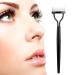 Sixia eyelash comb  Collapsible Eye Lash Separator Tool  Eye Lash Comb Separator for Separating and Combing Lashes  with Comb Cover  Black